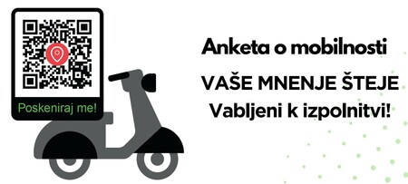 Vase mnenje šteje - Anketa mobilnosti